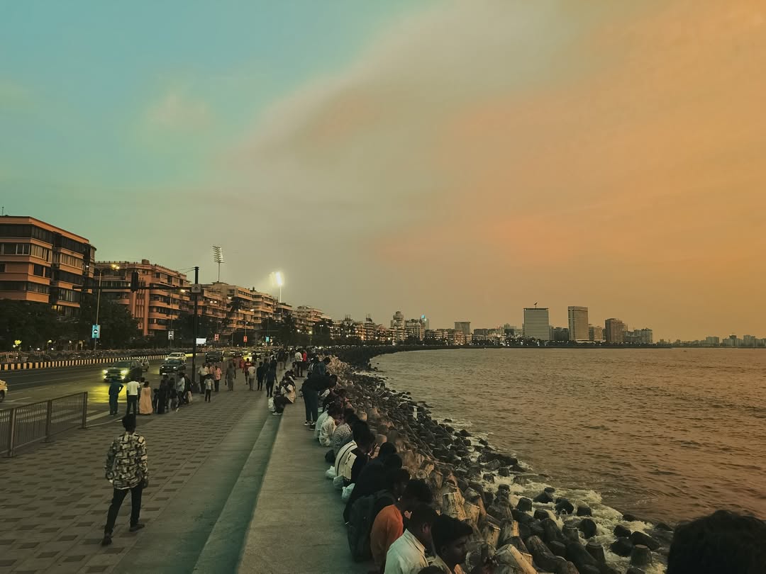Marine Drive at Dusk